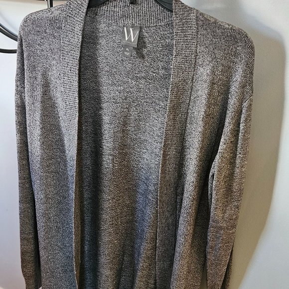 Women's W Grey Cardigan - Picture 1 of 1